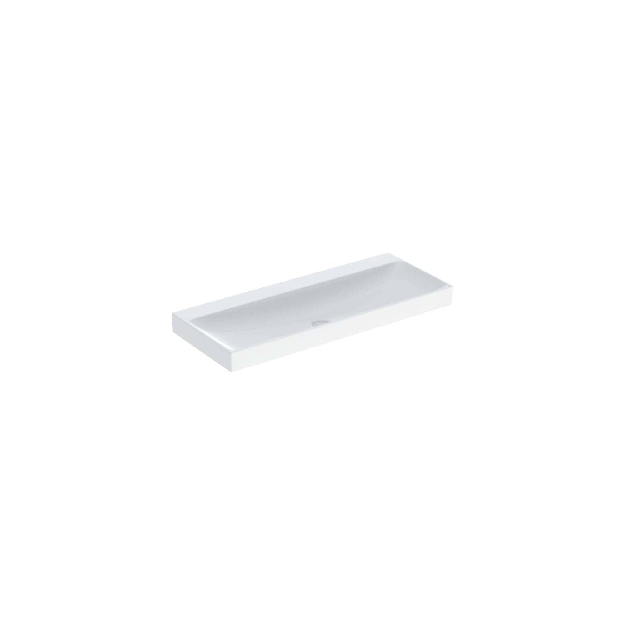 Geberit Waschtisch One 120cm, o. Hahnl. + ÜL, weiß KeraTect