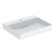 Geberit Waschtisch One 60cm, m HL mi, o. ÜL, we. K-Tect/Bl we.-1