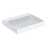 Geberit Waschtisch One 60cm, o. Hahnl. + ÜL, weiß KeraTect