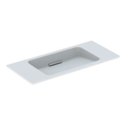 Geberit Waschtisch One 90x40cm, o HL, Ü vd, w K-Tect/Bl we. gl