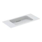 Geberit Waschtisch One 90x40cm, o HL, Ü verd., we. K-Tect/Bl vc