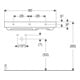 Geberit Waschtisch One 90x48,4cm, o Ü, w K-Tec/Bl w, m HL li