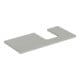 Geberit Waschtisch-Platte One 105x3x47cm, greige/lackiert m, AS re-1
