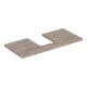 Geberit Waschtisch-Platte One 105x3x47cm, N hick./Mela Holz, AS mit.-1