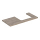 Geberit Waschtisch-Platte One 105x3x47cm, N hick./Mela Holz, AS re-1