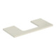 Geberit Waschtisch-Platte One 105x3x47cm, sand-grau/l hg, Ausschn mit.-1