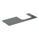 Geberit Waschtisch-Platte One 120x2x47cm, AS R, SZ, Marmor sw/matt-1