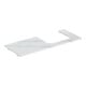 Geberit Waschtisch-Platte One 120x2x47cm, AS re, Steinz., Marmor we/ma-1