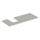 Geberit Waschtisch-Platte One 120x3x47cm, greige/lackiert m, AS li-1