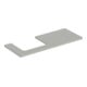 Geberit Waschtisch-Platte One 120x3x47cm, greige/lackiert m, AS li-1