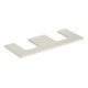 Geberit Waschtisch-Platte One 120x3x47cm, sand-grau/l hg, AS 2-fach-1
