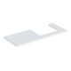 Geberit Waschtisch-Platte One 120x3x47cm, w/lack. ma, Ausschn rechts-1