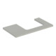 Geberit Waschtisch-Platte One 90x3x47cm, greige/lackiert m, Ausschn re-1