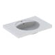 Geberit Waschtisch Preciosa 80x55cm, w, m Hahnl., m ÜL, m Ablagefl.-1