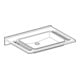 Geberit Waschtisch Publica 70x55cm, o HL, o Ü, m Auss, BF, dem., w--5