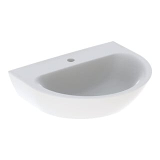 Geberit Waschtisch Renova 60x48cm, we/KeraTe, m Hahnl., o. ÜL