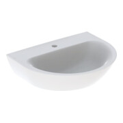 Geberit Waschtisch Renova 60x48cm, we/KeraTe, m Hahnl., o. ÜL