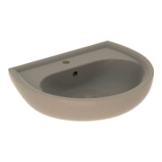 Geberit Waschtisch Renova 60x49cm, beige, m Hahnloch, mit Überlauf-1