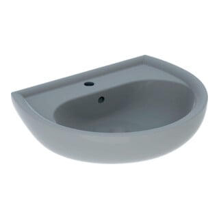Geberit Waschtisch Renova 60x49cm, manhatt, m Hahnl., mit Überlauf