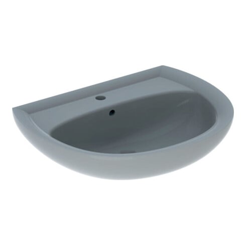 Geberit Waschtisch Renova 65x51cm, manhatt, m Hahnl., mit Überlauf