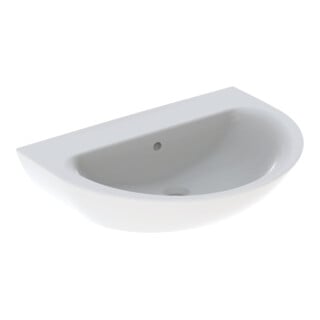Geberit Waschtisch Renova 70x52cm, we/KeraTe, o. Hahnl., m ÜL