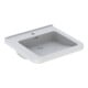 Geberit Waschtisch Renova Comfort 55x52,5cm, BF, m Hahnl., m ÜL, we.-1