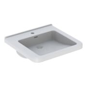 Geberit Waschtisch Renova Comfort 55x52,5cm, BF, m Hahnl., m ÜL, we.