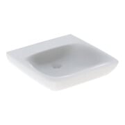 Geberit Waschtisch Renova Comfort 55x55cm, o HL, o. ÜL, barrieref., we.