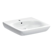 Geberit Waschtisch Renova Comfort 60x55cm, BF, m Hahnl. mit. + ÜL, we.