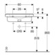 Geberit Waschtisch Renova Comfort 60x55cm, BF, m HL/o ÜL, we. K-Tect-4