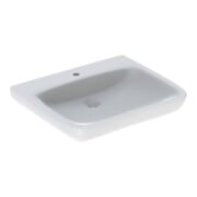 Geberit Waschtisch Renova Comfort 65x55cm, BF, m Hahnl., o. ÜL, we.-1