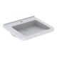 Geberit Waschtisch Renova Comfort 65x55cm, BF, m Hahnl., o. ÜL, we. K-Tect-1