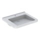 Geberit Waschtisch Renova Comfort 65x55cm, BF, m Hahnl., o. ÜL, we. K-Tect-2