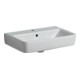 Geberit Waschtisch RENOVA COMPACT 550 x 370 mm, mit Hahnloch, mit Überlauf weiß-1