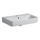 Geberit Waschtisch RENOVA COMPACT 600 x 370 mm, mit Hahnloch, mit Überlauf weiß-1