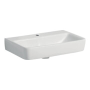 Geberit Waschtisch Renova Compact Hahnloch mittig, ohne Überlauf, 60cm