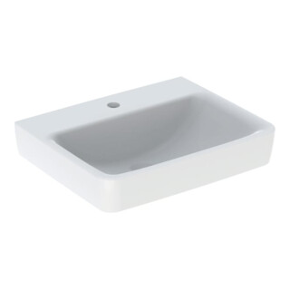 Geberit Waschtisch Renova Plan 55x44cm, m HL mit., o. ÜL, we. K-Tect