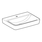 Geberit Waschtisch Renova Plan 65x48cm, Hahnl. mit., o. Überlauf, weiß-4