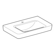 Geberit Waschtisch Renova Plan 75x48cm, HL mit., o. ÜL, Ablagefl., we.-5
