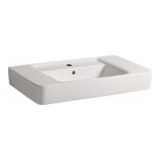 Geberit Waschtisch RENOVA PLAN mit Ablagefläche, Hahnloch und Überlauf 850 x 480 mm weiß-1