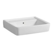 Geberit Waschtisch RENOVA PLAN ohne Hahnloch, mit Überlauf 550 x 440 mm weiß-2