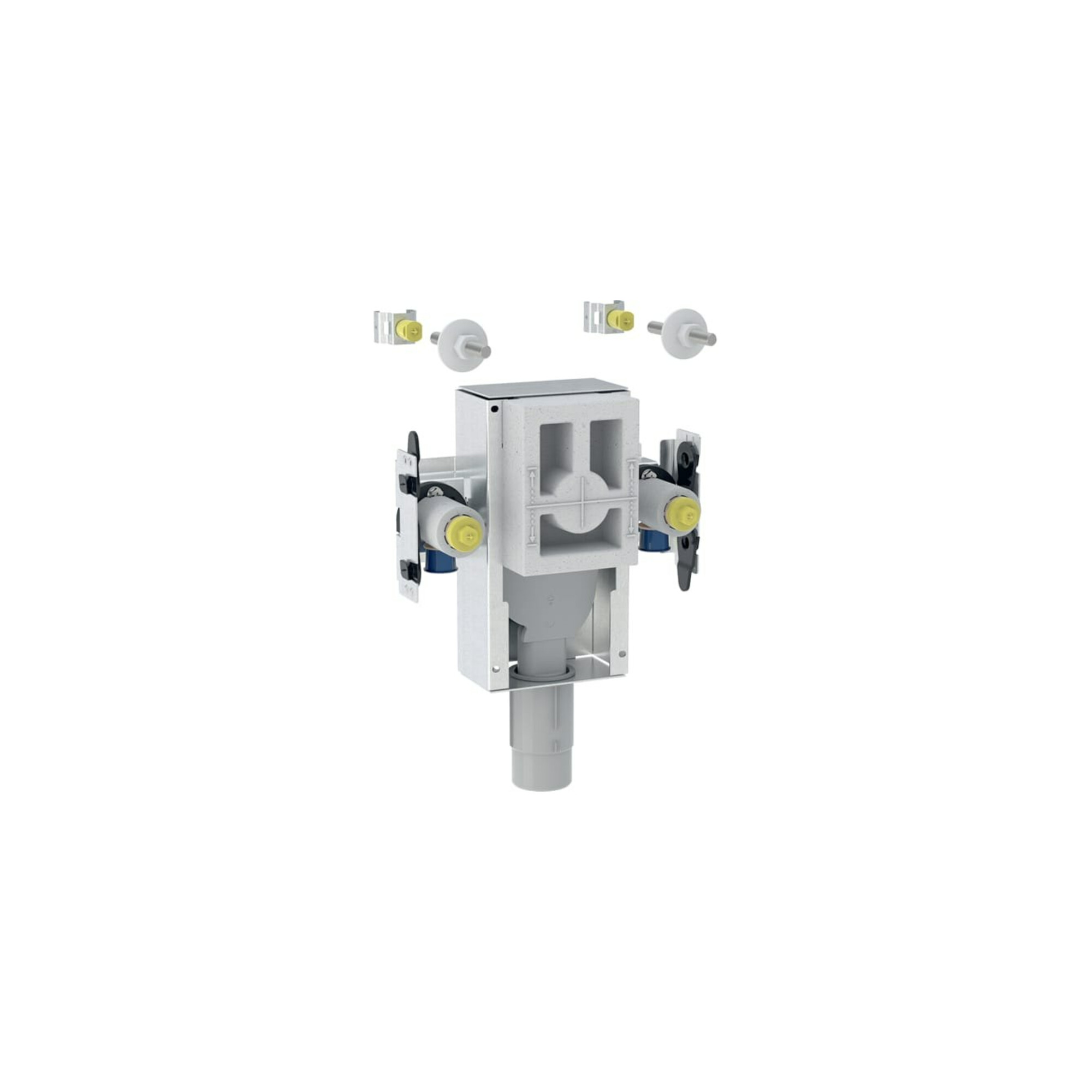 Geberit Waschtisch-Set GIS barrieref., m UP-Siphon, f Standarmatur