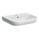 Geberit Waschtisch Smyle 60x48cm, we., mit Hahnloch, mit Überlauf-1