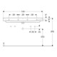 Geberit Waschtisch Smyle Square 120x48cm, HL li + re, m ÜL, KeraTect/we