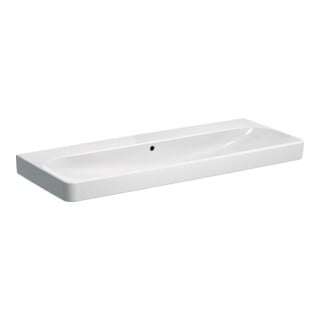 Geberit Waschtisch Smyle Square 120x48cm, KeraTect/we, o. Hahnl., m ÜL