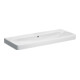 Geberit Waschtisch Smyle Square 120x48cm, KeraTect/we, o. Hahnl., m ÜL-1