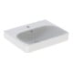 Geberit Waschtisch Smyle Square 55x44cm, KeraTect/we, m Hahnl., m ÜL-1