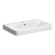 Geberit Waschtisch Smyle Square 75x48cm, KeraTect/we, m Hahnl., m ÜL
