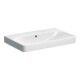 Geberit Waschtisch Smyle Square 75x48cm, we., o. Hahnloch, mit Überlauf-1