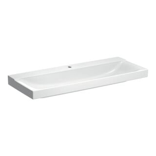 Geberit Waschtisch Xeno2 120x48cm, Hahnl. mit., o. ÜL, we. K-Tect